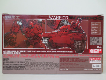 [Masterpiece Tiers] BADCUBE OTS-04 WARDOG aka WARPATH - Sortie Mai 2015 A1GJcLbr