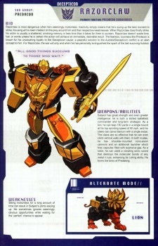 Encyclopédie Transformers des personnages Decepticons L2Yxaqss