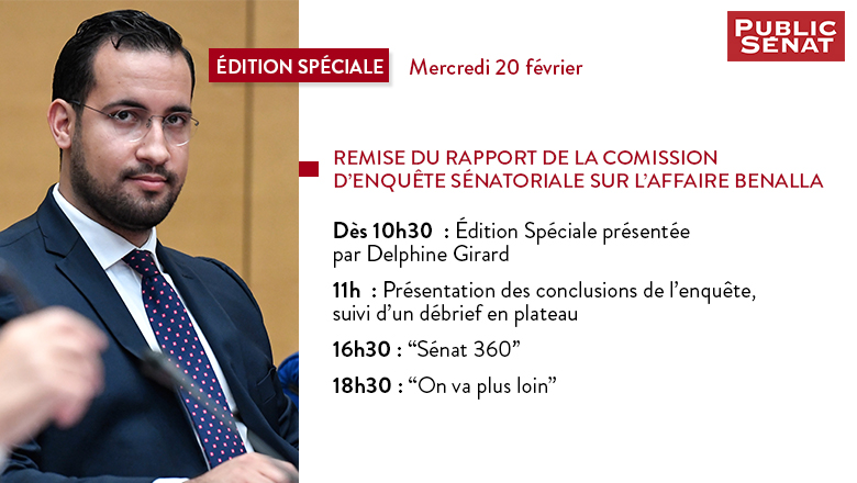 Rapport d'enquête sur l'affaire #Benalla : Public Sénat en journée spéciale 2zz2v