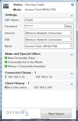 எந்த இண்டர்நெட் இணைப்பையும் Wi-fi மூலமாக பல கணிணிகளில் பயன்படுத்த அற்புத மென்பொருள்  Connectify%2Bwifi%2Bhotspot