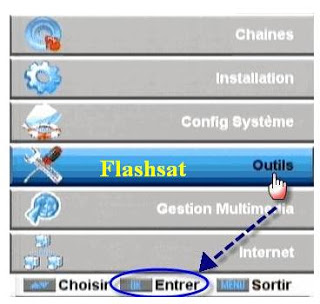 LA METHODE DE LA MISE A JOUR du SAMSAT HD 80 et La méthode d'activation du morebox intégré  Outils