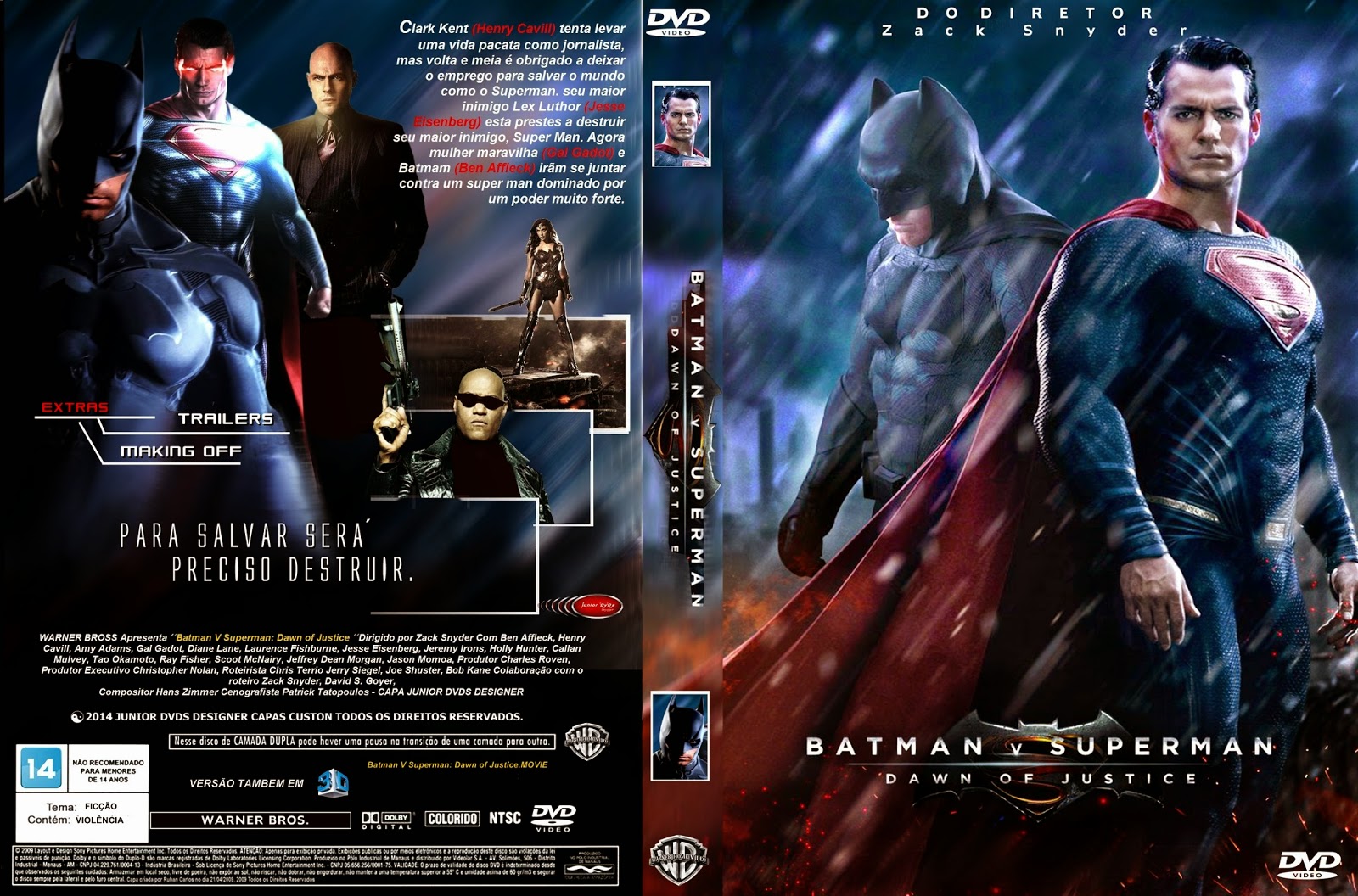 FILM >> "Batman v Superman: El Amanecer de la Justicia" (2016) - Página 14 CAPA%2BDO%2BFILME%2BBATMAN%2BVS%2BSUPER%2BMAN%2B-%2BJUNIOR%2BDVDS%2BDESIGNER%2B(2)