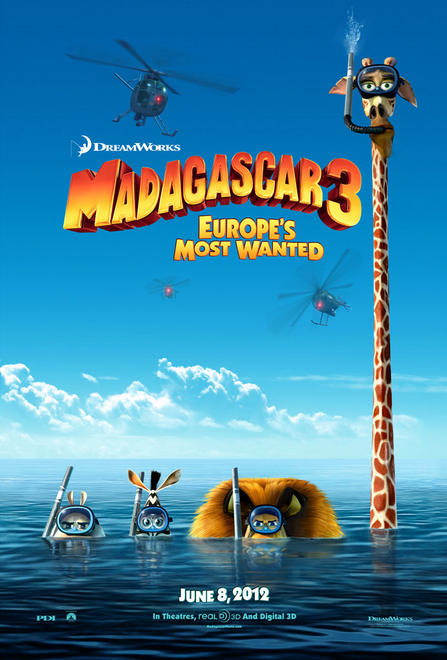 Madagascar 3: Europe's Most Wanted Madagascar%2B3%2BEurope%2BMost%2BWanted%2BFilm%2BPoster