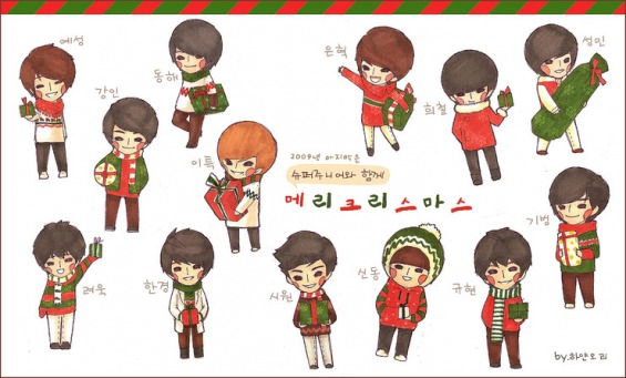 anime super junior Chibi-super-junior