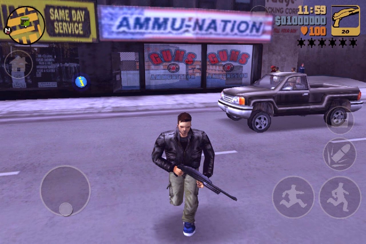 Grand Theft Auto 3 v1.4 FULL HD Apk+Data  GTA2