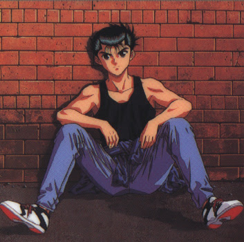 Dia 6 - Um anime com seu herói favorito Yusuke_urameshi