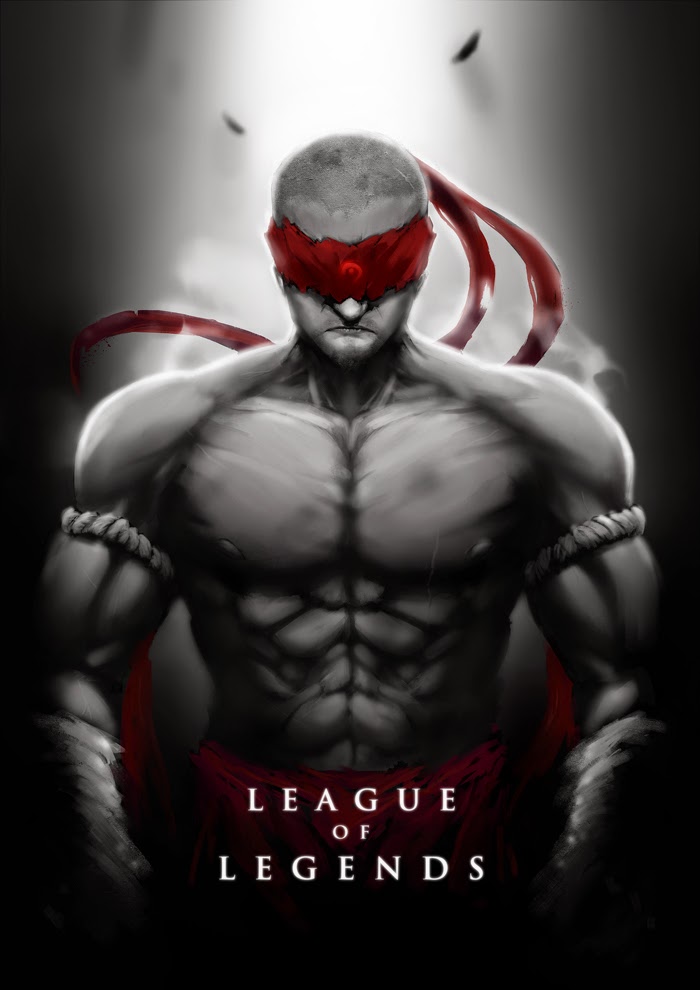 Ảnh Lee Sin LOL Full HD siêu đẹp làm ảnh nền máy tính Lee_sin_by_wacalac-d66i1i3