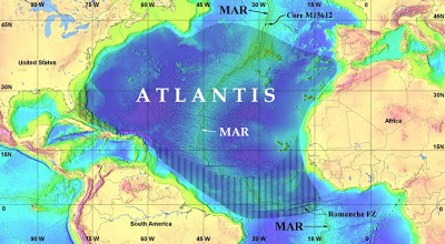 قارة أطلانطس الضائعة بين لأسطورة والواقع  AtlantisOutline