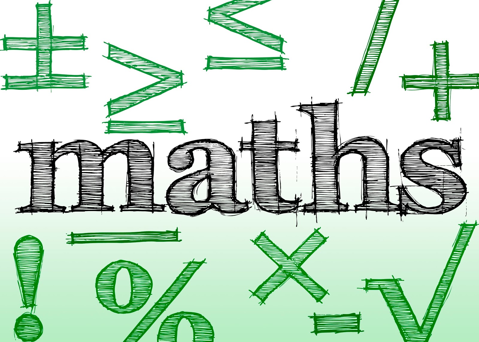 Maths: مراجعات نصف العام_2016 للصف الاول والثاني والثالث الابتدائى لغات Maths-1