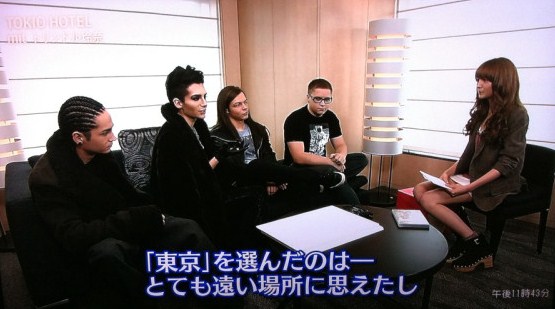 Tokio Hotel Interview TV (NHK Show) - 12.04.2011 - TRADU Nhk