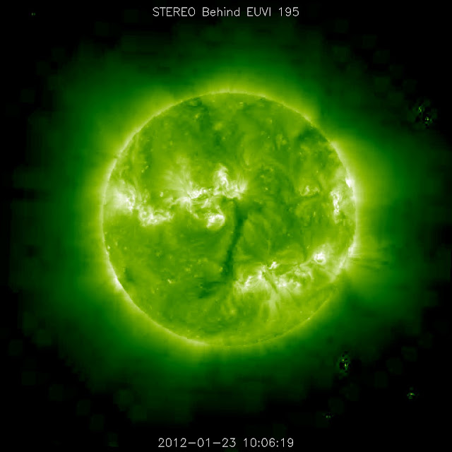 SEGUIMIENTO DEL ESTADO DEL SOL , MAGNETOSFERA Y SUCESOS ASTRONÓMICOS -Enero # 3 -2012 20120123_100530_n7euB_195