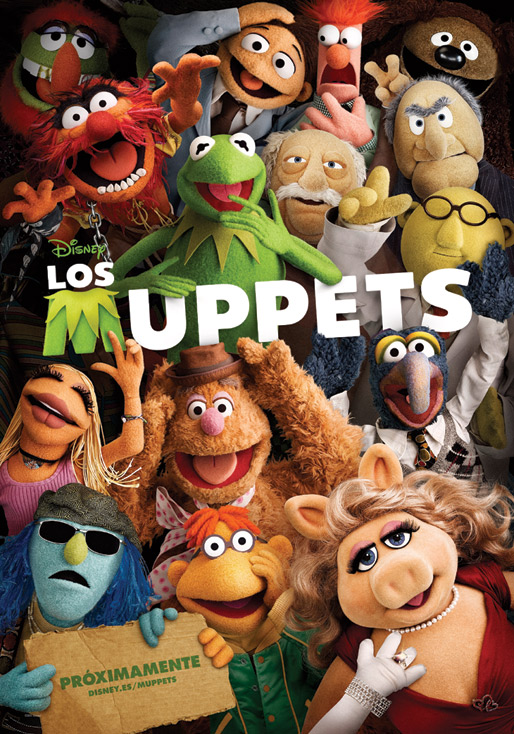 Los Muppets (James Bobin, 2011) MUPPETS-POSTER