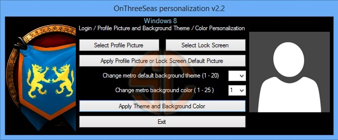 customize windows 8 without Activation. OnThreeSeas_personalization_v2.2