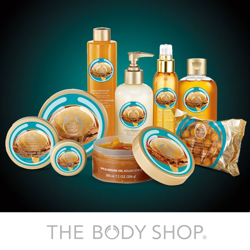 20 lots de 5 produits Huile Précieuse d'Argan Sauvage The Body Shop Tbs