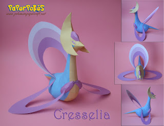 Pokémon en papier : Papercraft ! Cresselia