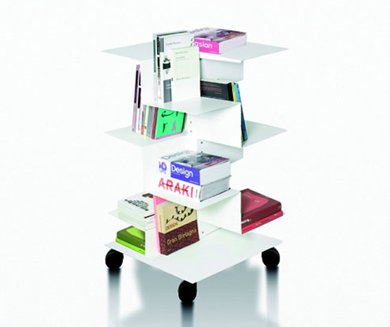 مكتبات للغرف ..  Modern-freestanding-bookshelving-1