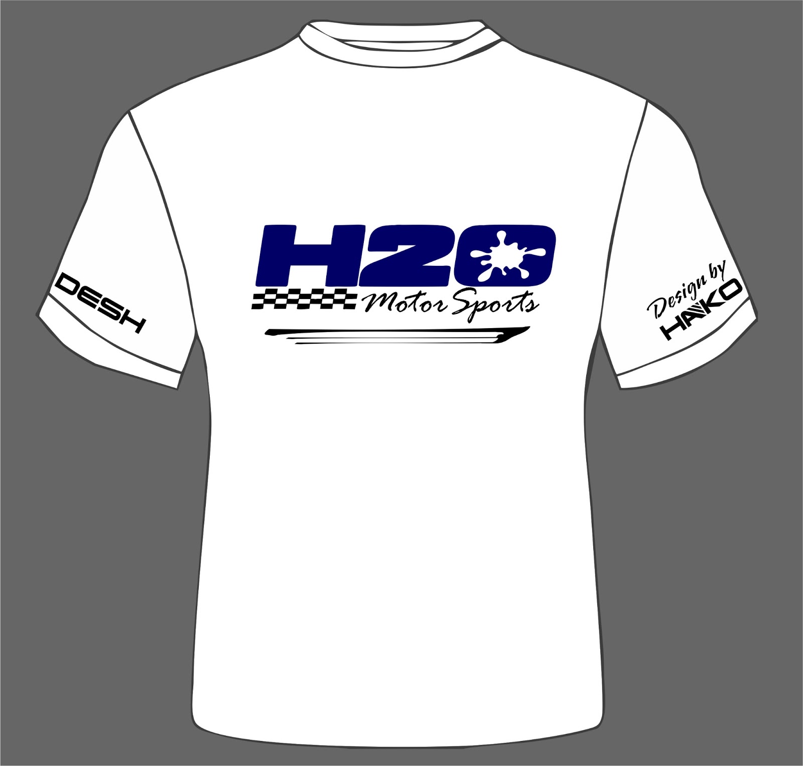 Camiseta e Polo da H2O. Adquira a sua! CamisetaH2O_Frente