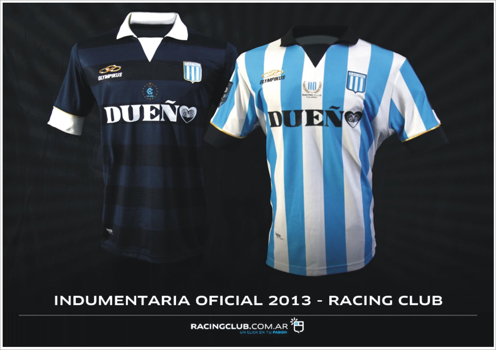  La nueva camiseta de Racing para la temporada 2014 1