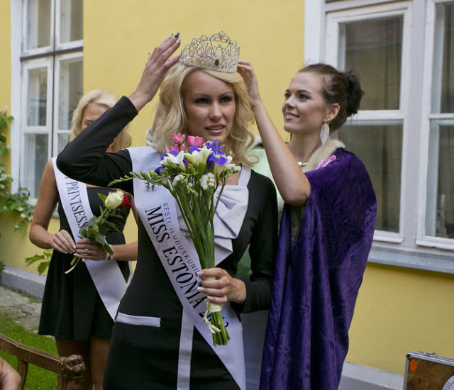 Kristina Karjalainen won the Eesti Miss Estonia 2013 title Estonia2