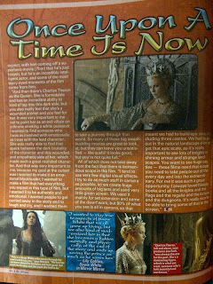 Articulo de Snow White And the Huntsman en la revista Movie Magic! Image3