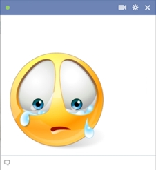  أسمايلات الفيس بوك كبيرة Facebook-crying-emoticon-with-tears