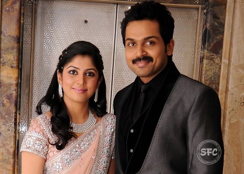 இலக்கியக் காதல்..! Karthi-reception-stills