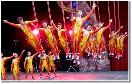 كيف بدأ السيرك؟ Henan-Troupe-Swinging-Poles-at-Ringling-Bros-Circus1