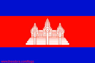 நாடுகளும் அதன் கொடிகளும் - C வரிசை  Cambodia_flag