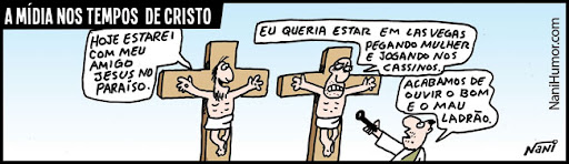 GD News #8 Edição Tira-midia-nos-tempos-de-cristo-bom-mau-ladrao