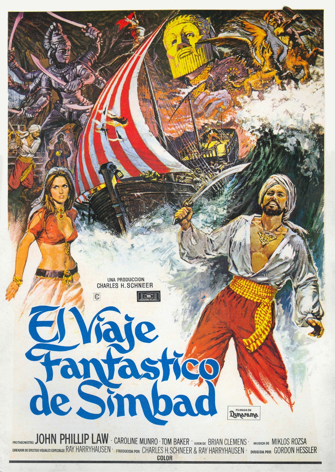 Le Voyage fantastique de Sinbad - El viaje fantástico de Simbad (The Golden Voyage of Sinbad, 1973) Gordon Hessler 23p122225034