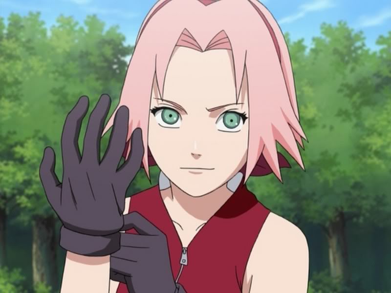 Top 3 seus personagens favoritos. SakuraHaruno