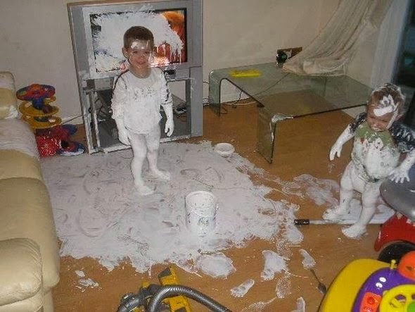  40 صورة لأشقى الأطفال في العالم بمواقف مزعجة وطريفة في نفس الوقت ! Mischievous-kids-wildammo-24