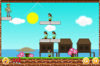 Undead vs Plante - Jeux de Tir Stupid Plants Ricochet Jeu [APP STORE GRATIS] Zombie-vs-Plants-Screenshot-4