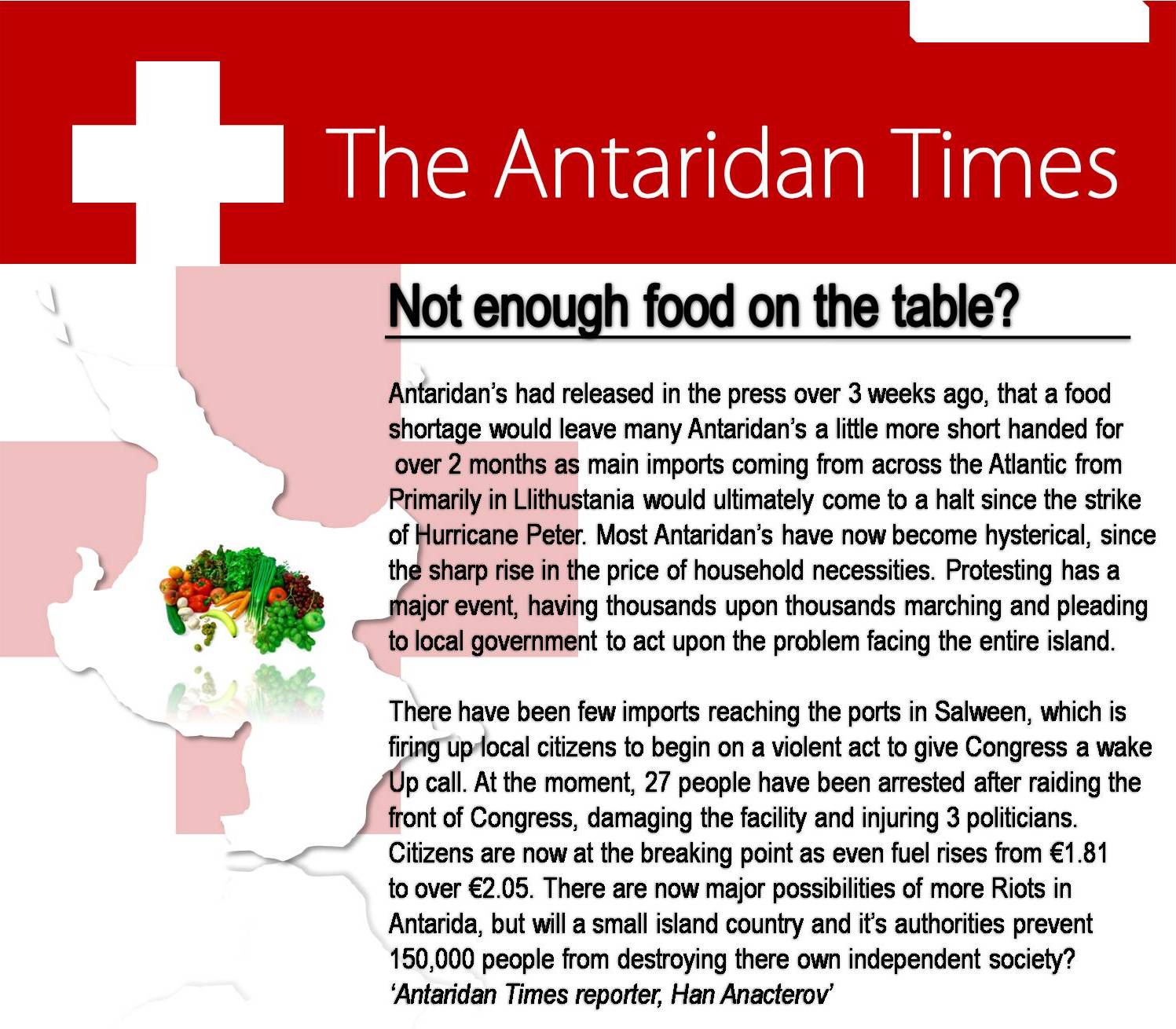 The Antaridan Times AntaridanTimescrisis