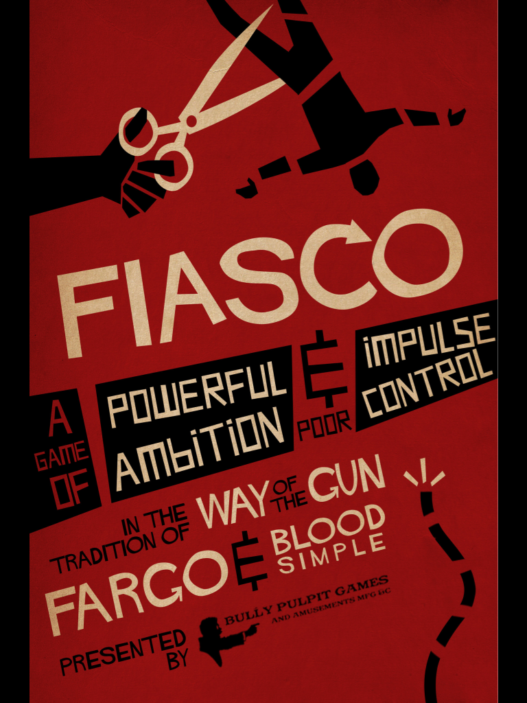 Caen, on joue ensemble ? 5ème édition Fiasco-Back-Cover