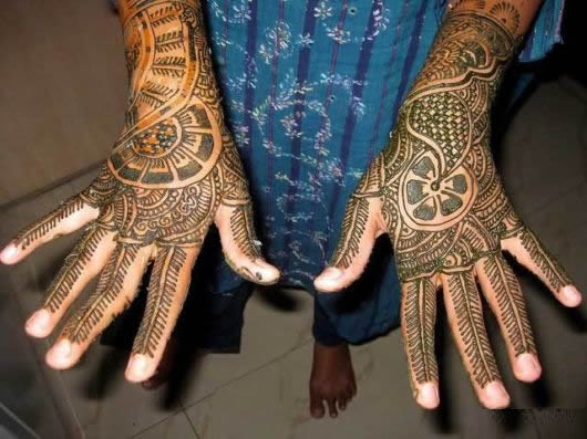 نقوش الحناء الهنديه -ثقافه  Charming_mehndi_designs_04