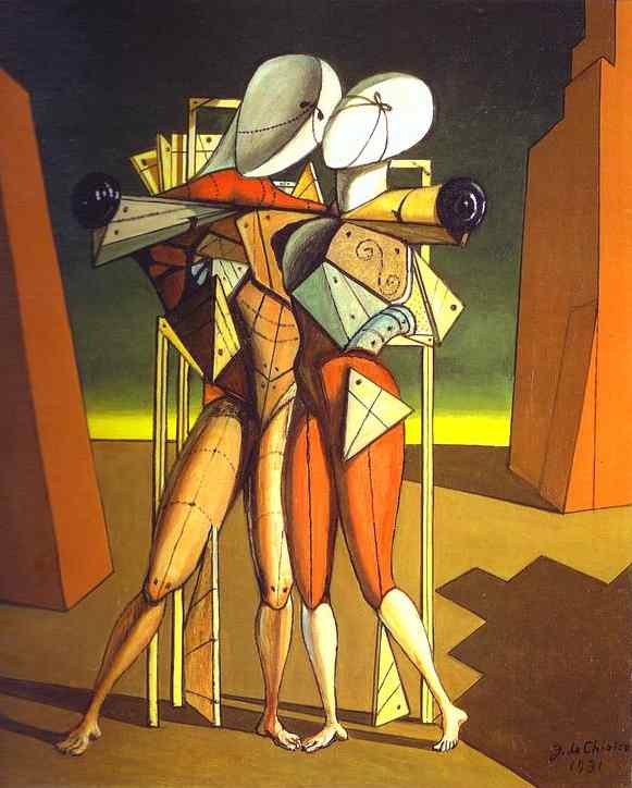 Artistas plásticos - Página 2 Giorgio%2Bde%2BChirico.%2BHector%2Band%2BAndromache.%2B1917.%2BOil%2Bon%2Bcanvas.%2BGalleria%2BNazionale%2Bd%2527Arte%2BModerna%252C%2BRome%252C%2BItaly