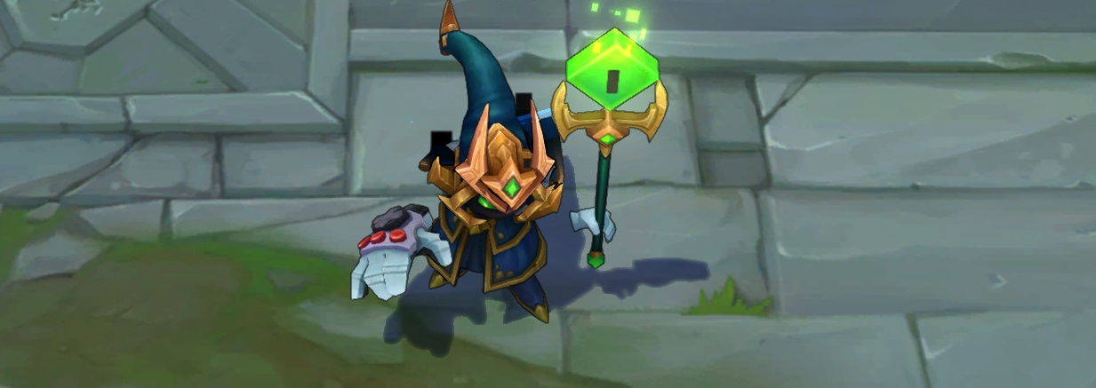 The new Veigar skin Veigar