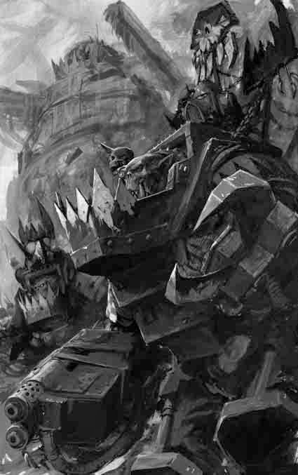 [W40K] Collection d'images : les Xenos - Page 6 Nob_Mega_Armour