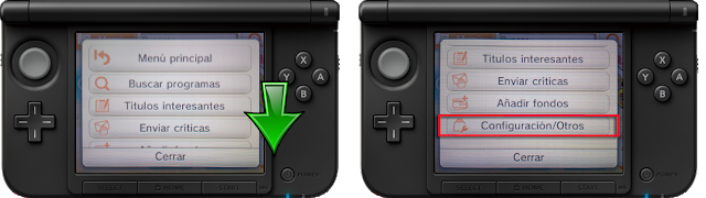 ¿Cómo introducir un código de descarga en nuestra 3DS? 2paso