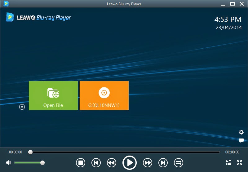 Leawo Blu-ray Player 1.8.1.6 مجانى  Blu-ray-player-main