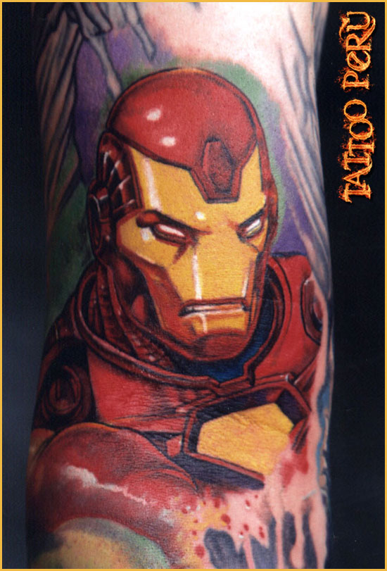 ¿En que parte del Cuerpo se puede Tatuar?. 01_iron_man_tattoo