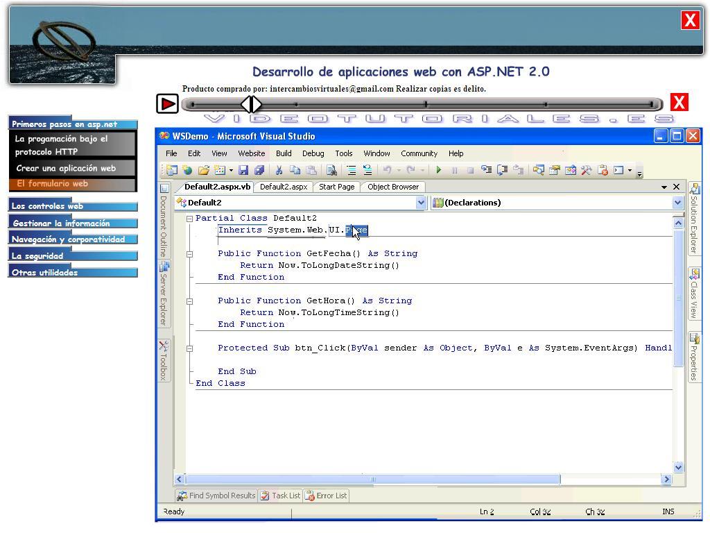 Curso ASP.NET 2.0 [Creación de aplicaciones web] Curso_ASP_Cap2_blogdestudio_