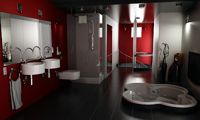 ديكورات حمامات Bathroom-by-Alienmatos