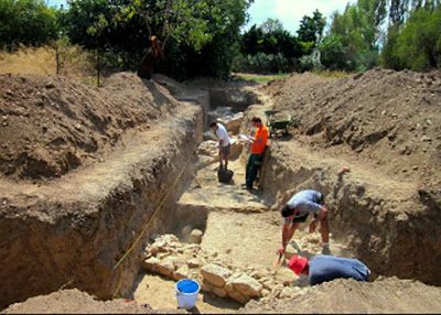 In search of the temple of Artemis Amarynthia Greece-Amarynthos