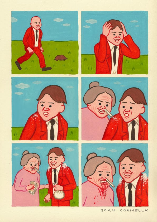 Joan Cornellà, comics absurdos Garifleca