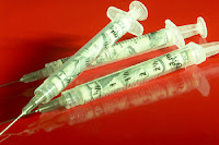 2012: The Top Fifteen Selling Vaccines Vaccine-money-syringes