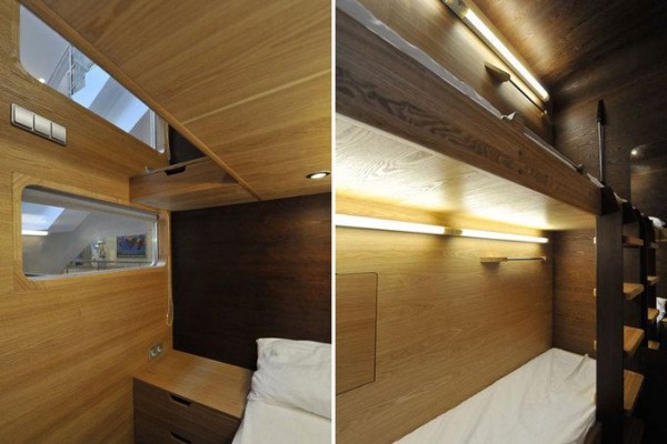 هل تستطيع أن تخمن ماذا تفعل هذه السيدة؟  Sleep-box-wood_17-600x400