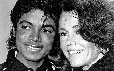 Michael Jackson e Jane Fonda Michael-jane