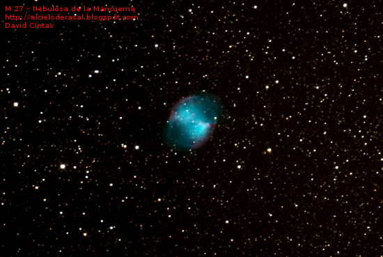 M 27 - Nebulosa de la Mancuerna Nebulosa-Mancuerna-M-27-El-cielo-de-Rasal